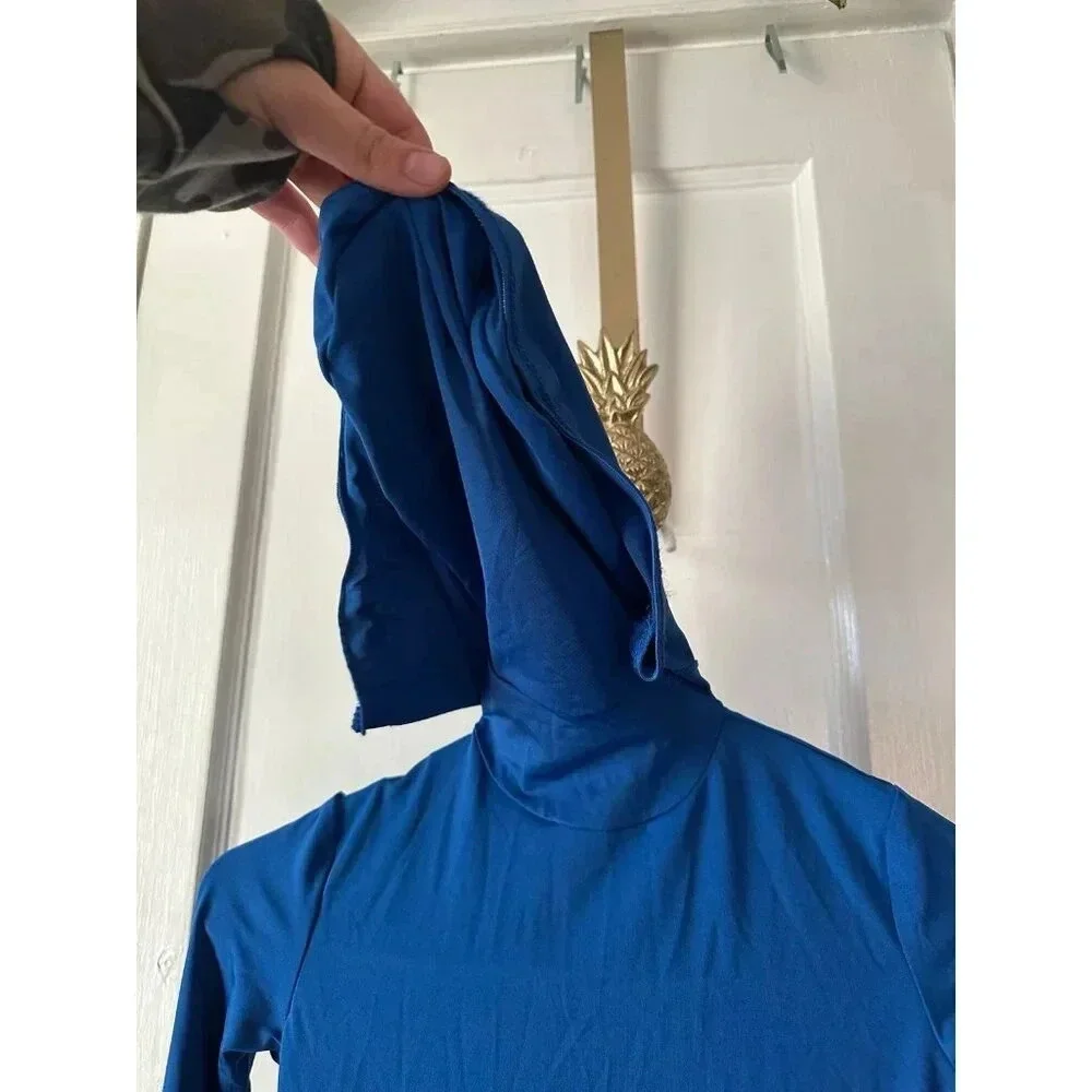 Youth size large blue morph suit